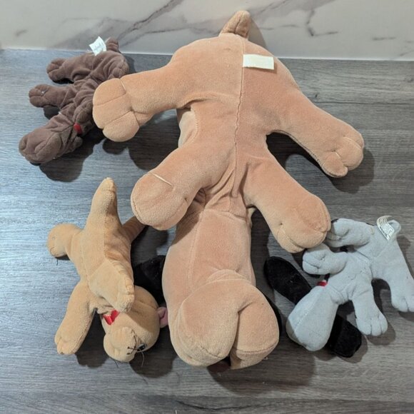 Tonka Pound Puppies & Purries Plush Lot Of 4 Collectible Dog Cat Toys Vintage 19 - Picture 6 of 10